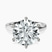 Pre-Designed 10kt White Gold Six Prong Solitaire 2mm Lab Diamond Ring