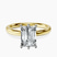 Pre-Designed 18kt Yellow Gold Six Prong Solitaire 2mm Lab Diamond Ring