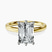 Pre-Designed 18kt Yellow Gold Six Prong Solitaire 2mm Lab Diamond Ring