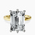 Pre-Designed 14kt Yellow Gold Six Prong Solitaire 2mm Lab Diamond Ring