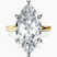 Pre-Designed 18kt Yellow Gold Six Prong Solitaire 2mm Lab Diamond Ring