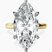 Pre-Designed 18kt Yellow Gold Six Prong Solitaire 2mm Lab Diamond Ring