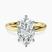 Pre-Designed 14kt Yellow Gold Six Prong Solitaire 2mm Lab Diamond Ring