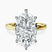 Pre-Designed 18kt Yellow Gold Six Prong Solitaire 2mm Lab Diamond Ring