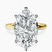 Pre-Designed 14kt Yellow Gold Six Prong Solitaire 2mm Lab Diamond Ring