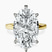 Pre-Designed 14kt Yellow Gold Six Prong Solitaire 2mm Lab Diamond Ring