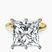 Pre-Designed 18kt Yellow Gold Six Prong Solitaire 2mm Lab Diamond Ring