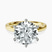 Pre-Designed 14kt Yellow Gold Six Prong Solitaire 2mm Lab Diamond Ring