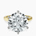 Pre-Designed 14kt Yellow Gold Six Prong Solitaire 2mm Lab Diamond Ring