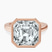 Pre-Designed 18kt Rose Gold Bezel Set Solitaire Lab Diamond Ring