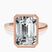 Pre-Designed 10kt Rose Gold Bezel Set Solitaire Lab Diamond Ring