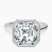 Pre-Designed 14kt White Gold Bezel Set Solitaire Lab Diamond Ring