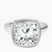 Pre-Designed Platinum Bezel Set Solitaire Lab Diamond Ring