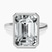 Pre-Designed Platinum Bezel Set Solitaire Lab Diamond Ring