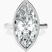 Pre-Designed Platinum Bezel Set Solitaire Lab Diamond Ring