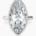 Pre-Designed 18kt White Gold Bezel Set Solitaire Lab Diamond Ring