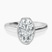 Pre-Designed Platinum Bezel Set Solitaire Lab Diamond Ring