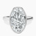 Pre-Designed Platinum Bezel Set Solitaire Lab Diamond Ring