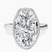 Pre-Designed 10kt White Gold Bezel Set Solitaire Lab Diamond Ring
