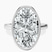 Pre-Designed 14kt White Gold Bezel Set Solitaire Lab Diamond Ring