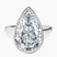 Pre-Designed Platinum Bezel Set Solitaire Lab Diamond Ring
