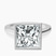 Pre-Designed Platinum Bezel Set Solitaire Lab Diamond Ring