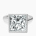 Pre-Designed Platinum Bezel Set Solitaire Lab Diamond Ring