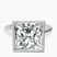 Pre-Designed Platinum Bezel Set Solitaire Lab Diamond Ring