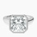 Pre-Designed Platinum Bezel Set Solitaire Lab Diamond Ring