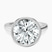 Pre-Designed Platinum Bezel Set Solitaire Lab Diamond Ring