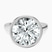 Pre-Designed Platinum Bezel Set Solitaire Lab Diamond Ring