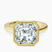 Pre-Designed 10kt Yellow Gold Bezel Set Solitaire Lab Diamond Ring