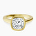 Pre-Designed 14kt Yellow Gold Bezel Set Solitaire Lab Diamond Ring