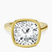 Pre-Designed 18kt Yellow Gold Bezel Set Solitaire Lab Diamond Ring