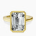 Pre-Designed 14kt Yellow Gold Bezel Set Solitaire Lab Diamond Ring