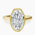 Pre-Designed 18kt Yellow Gold Bezel Set Solitaire Lab Diamond Ring
