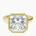 Pre-Designed 18kt Yellow Gold Bezel Set Solitaire Lab Diamond Ring