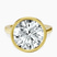 Pre-Designed 18kt Yellow Gold Bezel Set Solitaire Lab Diamond Ring