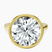 Pre-Designed 10kt Yellow Gold Bezel Set Solitaire Lab Diamond Ring