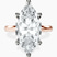 Pre-Designed 18kt Rose Gold Quinn Solitaire Lab Diamond Ring