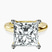 Pre-Designed 10kt Yellow Gold Quinn Solitaire Lab Diamond Ring