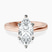 Pre-Designed 18kt Rose Gold Nina Dobrev Solitaire 2mm Lab Diamond Ring