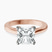 Pre-Designed 18kt Rose Gold Nina Dobrev Solitaire 2mm Lab Diamond Ring