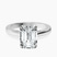 Pre-Designed 10kt White Gold Nina Dobrev Solitaire 2mm Lab Diamond Ring