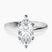 Pre-Designed Platinum Nina Dobrev Solitaire 2mm Lab Diamond Ring