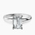 Arielle Solitaire Lab Diamond Engagement Ring in 10kt White Gold