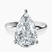 Pre-Designed 10kt White Gold Arielle Solitaire Lab Diamond Ring