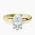 Arielle Solitaire Lab Diamond Engagement Ring in 9ct Yellow Gold