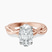 Evermore Solitaire Lab Diamond Engagement Ring in 9ct Rose Gold
