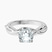 Evermore Solitaire Lab Diamond Engagement Ring in 9ct White Gold